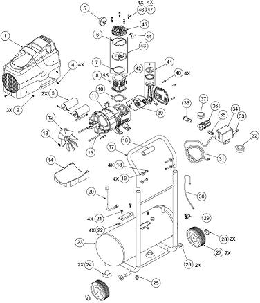 Coleman VP0880467 Breakdown